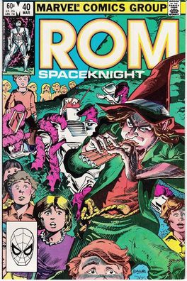 ROM (Spaceknight) # 40 (Sal Buscema) (USA, 1983)