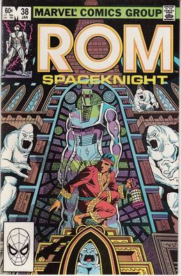 ROM (Spaceknight) # 38 (guest: Shang-Chi) (Sal Buscema) (USA, 1983)