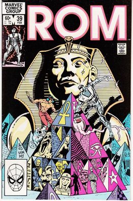 ROM (Spaceknight) # 39 (guest: Shang-Chi) (Sal Buscema) (USA, 1983)