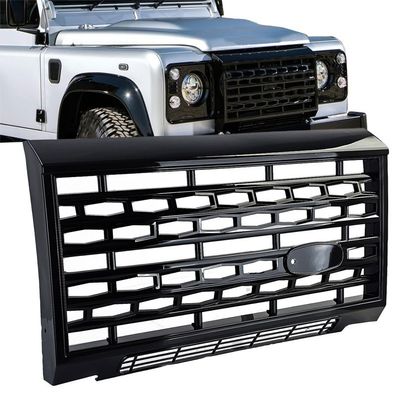 Kühlergrill Schwarz Glanz passt für Land Rover Defender LD 90 110 2007-2015