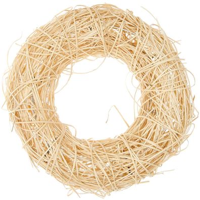Naturkranz aus Holzwolle Ø 30cm