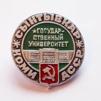 Anstecker Staatliche Uni Komi - Syktyvkar- der ASSR