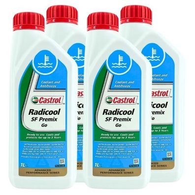 Castrol Radicool SF Premix Go 4x1 Liter