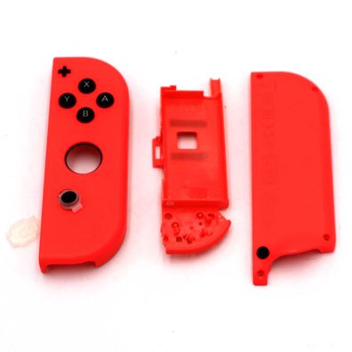 Original Joy-Con Links Gehäuse Handle Controller rot gebraucht mit Buttons für