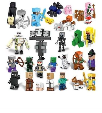 Minecraft Minifiguren Set 29 Minifiguren Kindergeschenk z