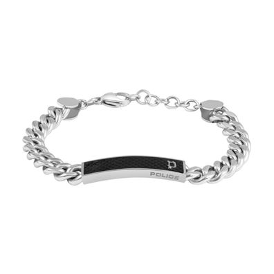 Police Schmuck 3 Herren-Armband Strip II Edelstahl PEAGB001040