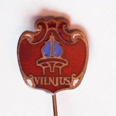 Anstecknadel Abzeichen Vilnius