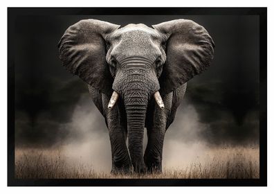 Fußmatte Elefant F2635 75x50 cm