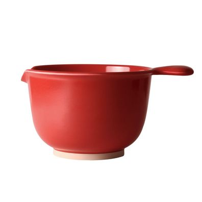 WACA Rührschüssel Melamin 2,5 l, Ø 21 cm, 13,2 cm rot 113625