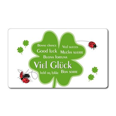 KESPER Frühstücksbrettchen "Viel Glück" 113735