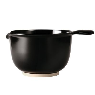 WACA Rührschüssel Melamin 3,75 l, Ø 24,4 cm, 14,6 cm schwarz 113628