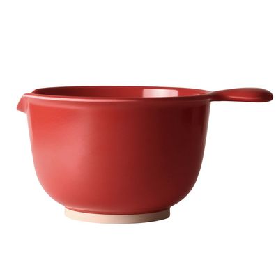 WACA Rührschüssel Melamin 3,75 l, Ø 24,4 cm, 14,6 cm rot 113629