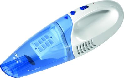 Clatronic Akkusauger AKS 828 Nass- & Trockensauger weiß-blau 303848