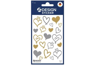 AVERY Zweckform Deko-Sticker "Herz" 4416 666199