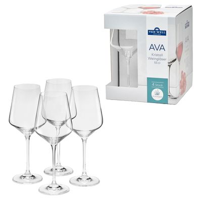 VAN WELL Weinglas "Ava" 4er Karton 802365