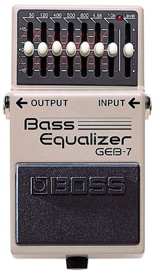 Boss GEB-7 Bass Graphic Equalizer
