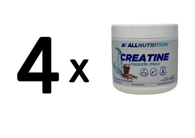 4 x Allnutrition Creatine Muscle Max, Cola - 250g