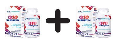 2 x Allnutrition Q10 Coenzyme - 100 caps