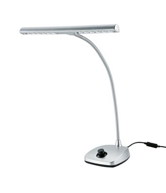 K&M 12298 LED Pianoleuchte silber