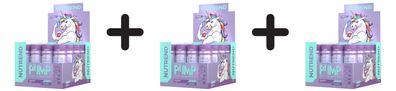 3 x Nutrend Pump Pre-Workout Shot, Rainbow - 20 x 60 ml