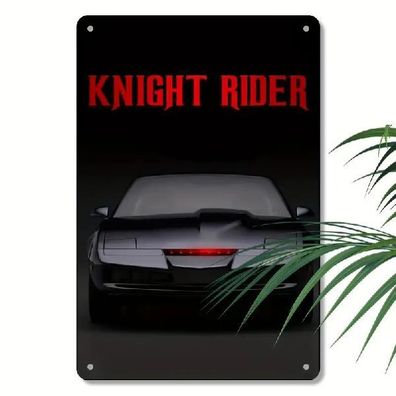 Blechschild Knight Rider TV Kit Nostalgie Vintage Retro 30x20cm TE2177