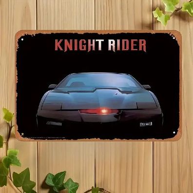 Blechschild Knight Rider Kit Werbeschild Nostalgie Vintage Retro TEL2199