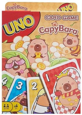 Capybara UNO Spielkarten - Kartenspiel Familienspiel