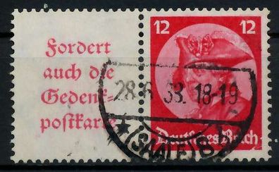 D-REICH Zusammendruck Nr W45 gestempelt WAAGR PAAR X79035A