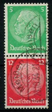 D-REICH Zusammendruck Nr S106 gestempelt SENKR PAAR X7A631E