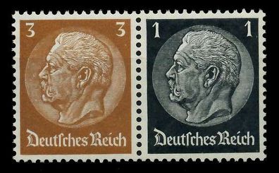 D-REICH Zusammendruck Nr W77 postfrisch WAAGR PAAR X7A6566