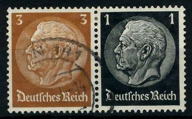 D-REICH Zusammendruck Nr W77 gestempelt WAAGR PAAR X7A6592