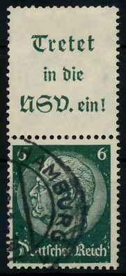 D-REICH Zusammendruck Nr S191 gestempelt SENKR PAAR X7A6736