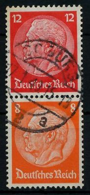 D-REICH Zusammendruck Nr S199 zentrisch gestempelt SENKR PAA X7A67BE