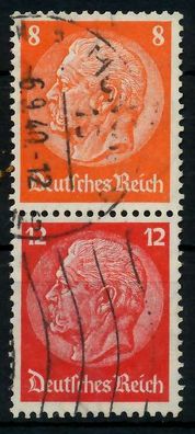 D-REICH Zusammendruck Nr S201 gestempelt SENKR PAAR X7A67FE