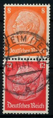 D-REICH Zusammendruck Nr S201 zentrisch gestempelt SENKR PAA X7A6802