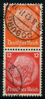 D-REICH Zusammendruck Nr S201 gestempelt SENKR PAAR X7A67F6