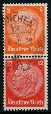 D-REICH Zusammendruck Nr S201 gestempelt SENKR PAAR X7A67EE