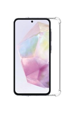 Mobeen Clear Cover für Galaxy A36 5G, Transparent
