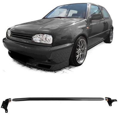 Aluminium Domstrebe verstellbar Schwarz für Vorne für VW Golf 4 + Bora 97-03