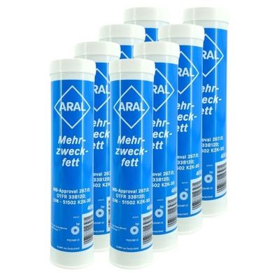 Aral Mehrzweckfett 8x400 Gramm