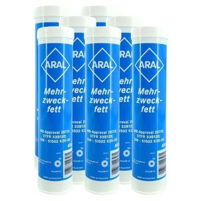Aral Mehrzweckfett 7x400 Gramm