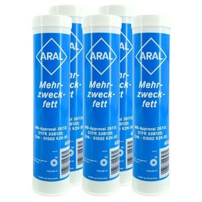 Aral Mehrzweckfett 5x400 Gramm