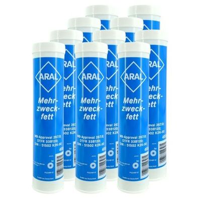 Aral Mehrzweckfett 10x400 Gramm