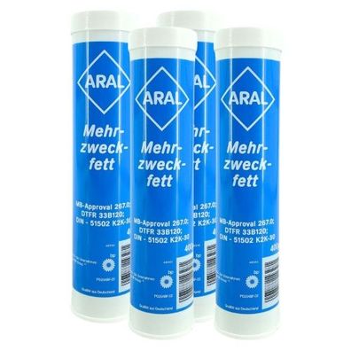 Aral Mehrzweckfett 4x400 Gramm