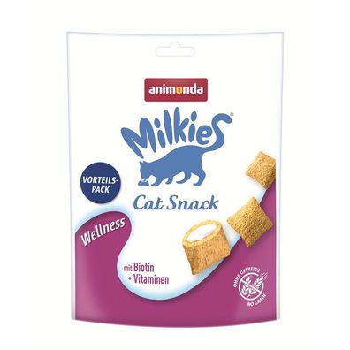 Animonda Snack Milkie Knusperkissen Wellness 6 x 120g