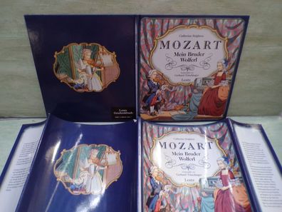 Mozart Mein Bruder Wolferl Catherine Brighton Gerhard Tötschinger Lentz 1990 HC SU