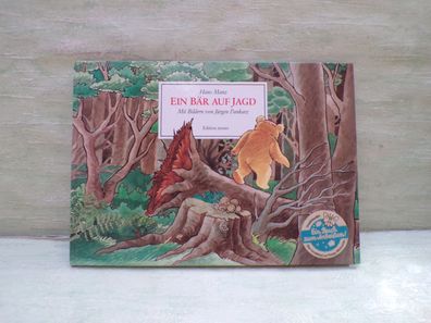 Ein Bär auf Jagd Hans Manz Jürgen Pankarz Edition moses 1989 Großdruck Ikea