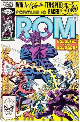 ROM (Spaceknight) # 26 (guest: Galactus) (Sal Buscema) (USA, 1982)