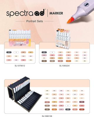 Spectra AD Alkohol Marker 36er Set - Portrait