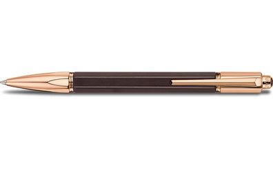 Caran d’Ache Varius Kugelschreiber Ebony, Roségold plattiert